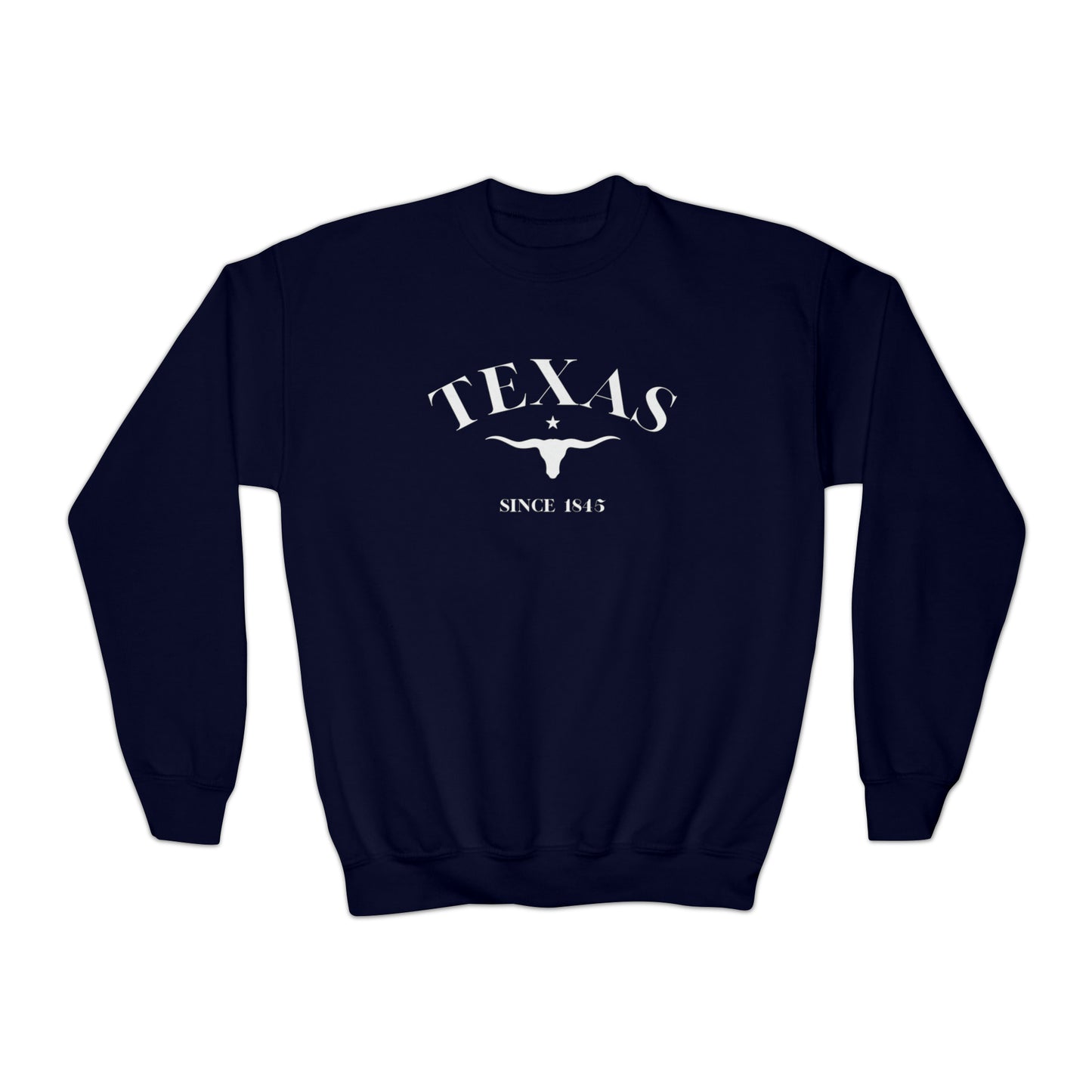 Texas Longhorn Youth Crewneck Sweatshirt