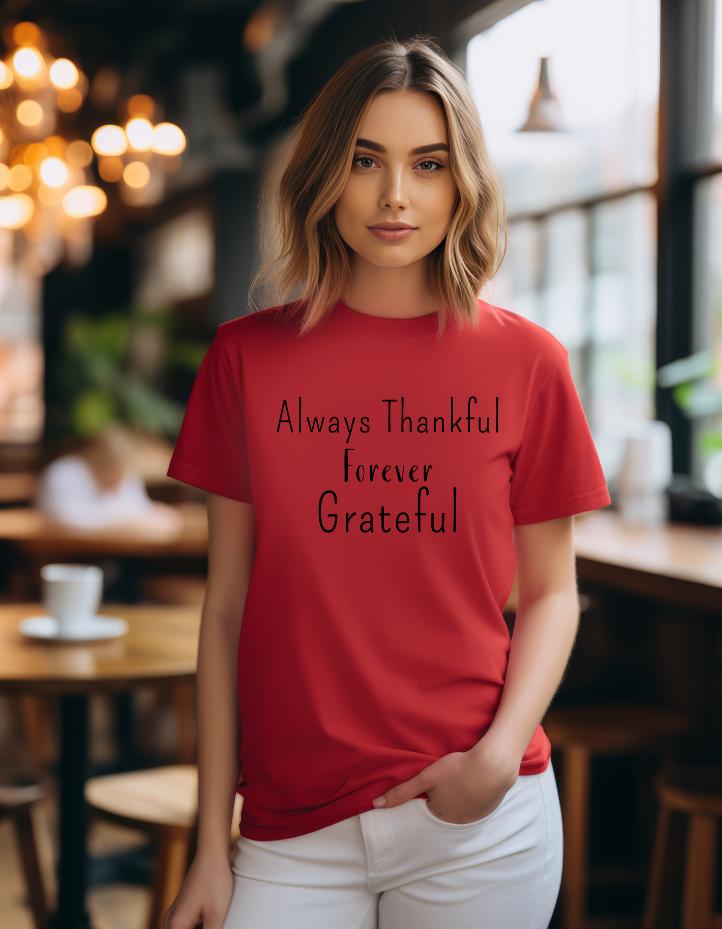 Always Thankful Forever Grateful T-Shirt