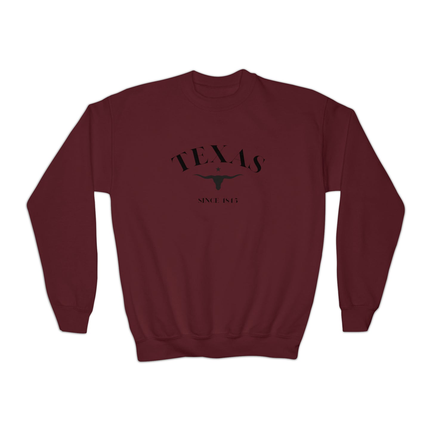 Texas Longhorn Youth Crewneck Sweatshirt