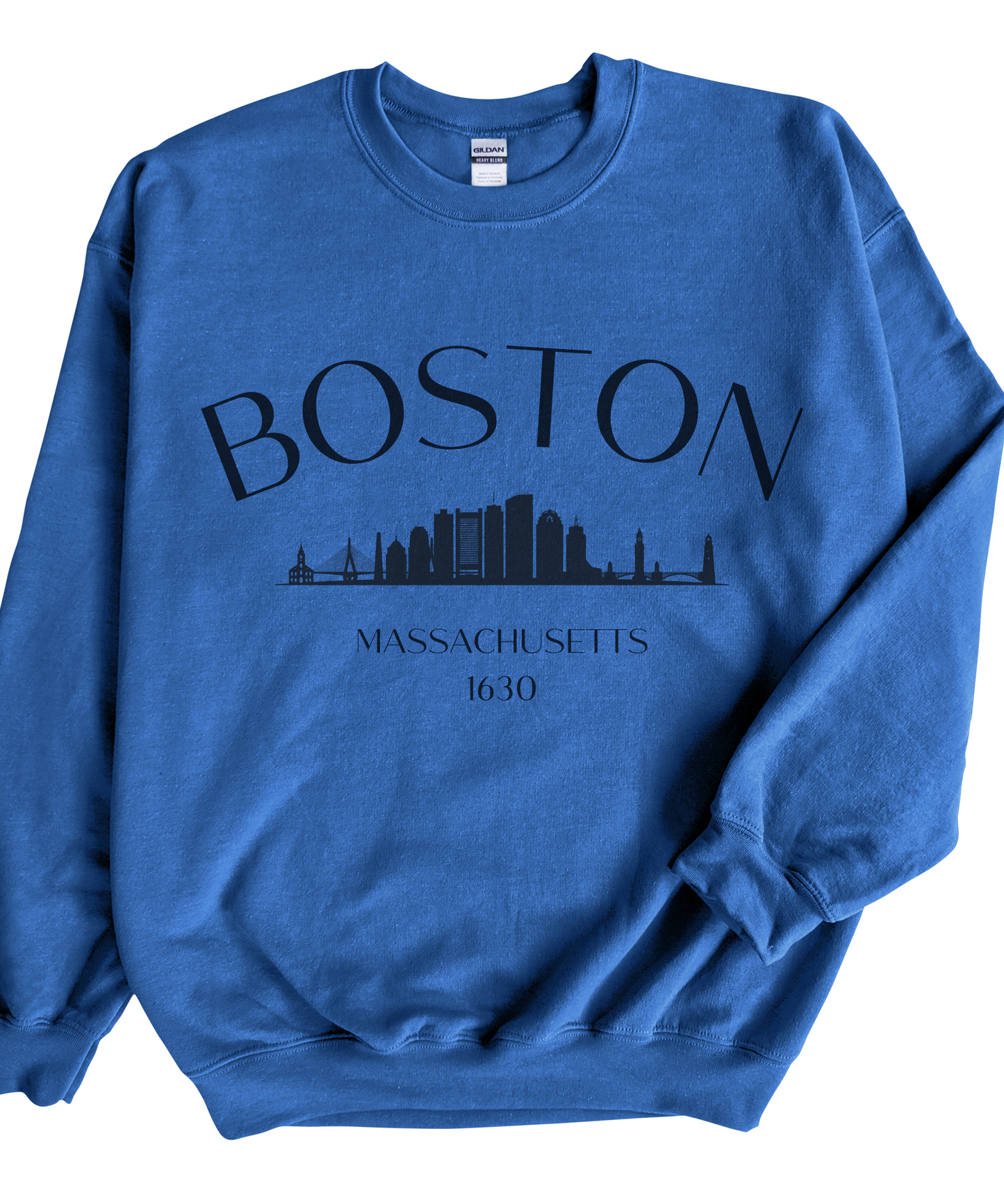 Boston Massachusetts Crewneck Sweatshirt