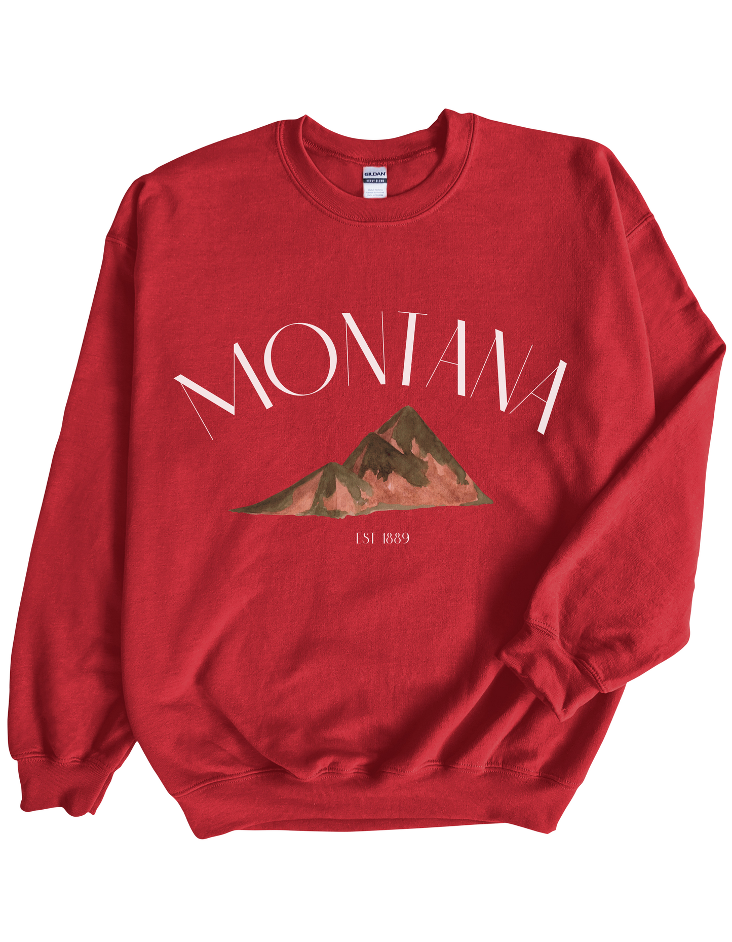 Montana Crewneck Sweatshirt in White