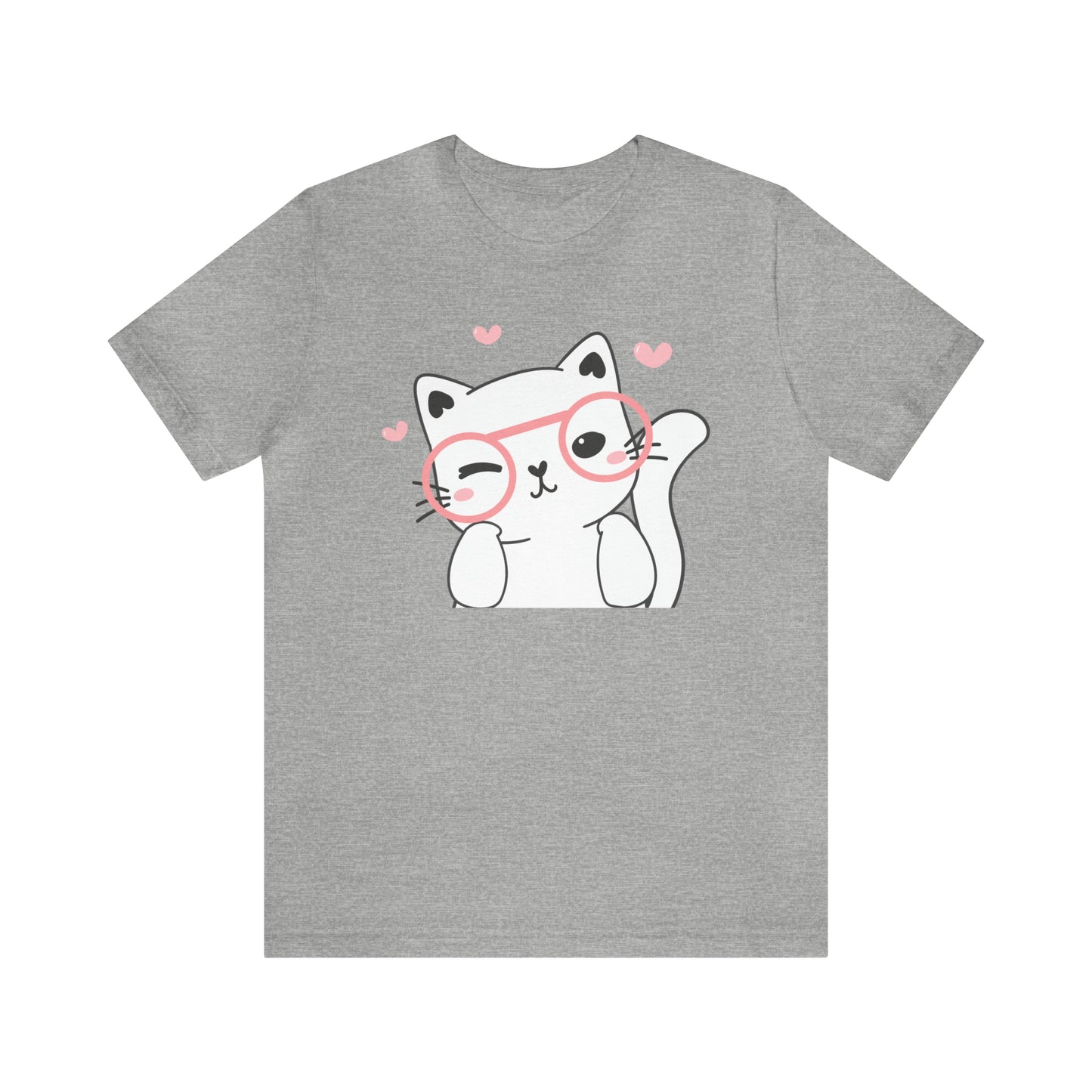 White Cat Short Sleeve Tee