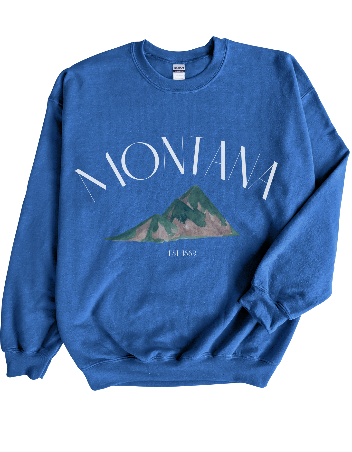 Montana Crewneck Sweatshirt in White