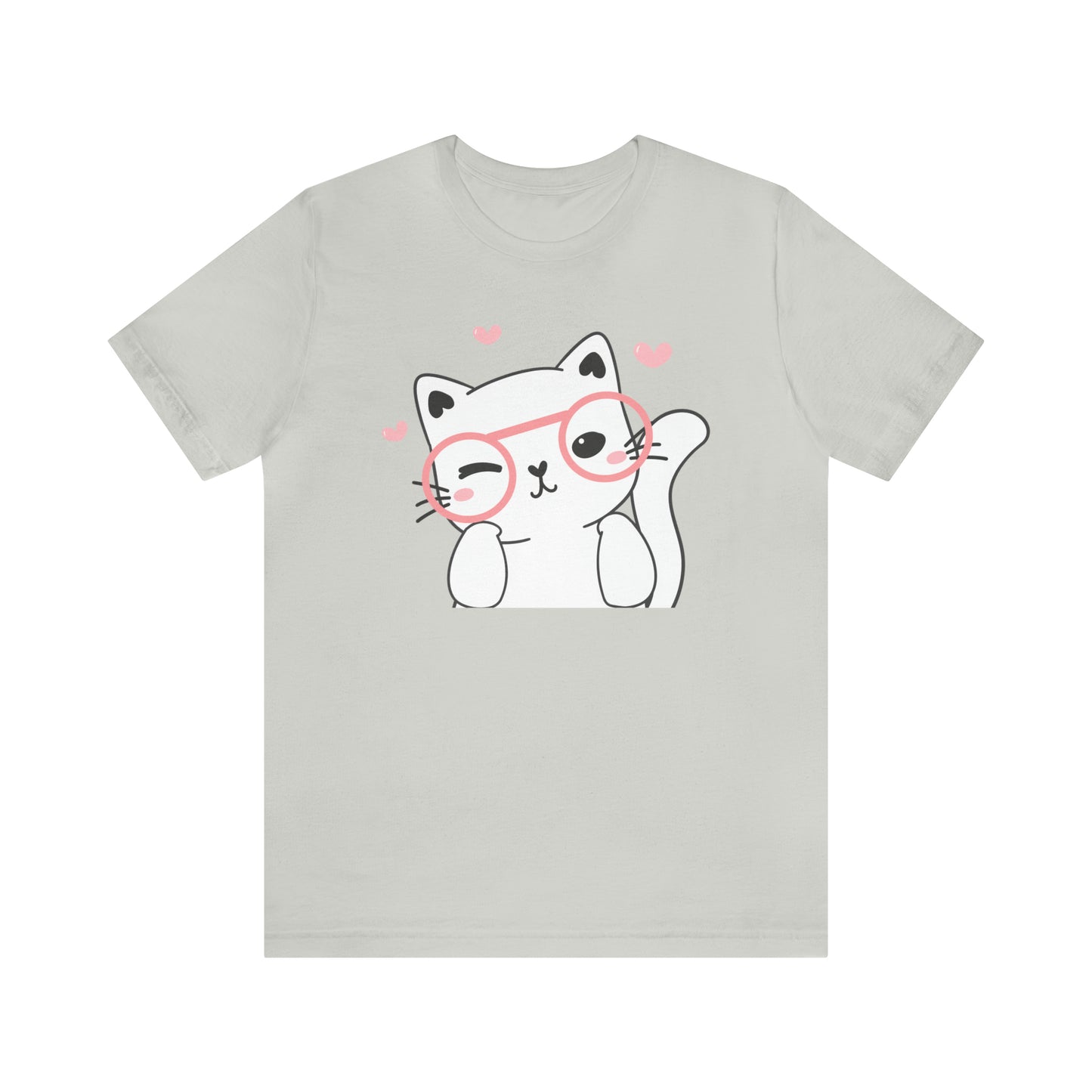 White Cat Short Sleeve Tee