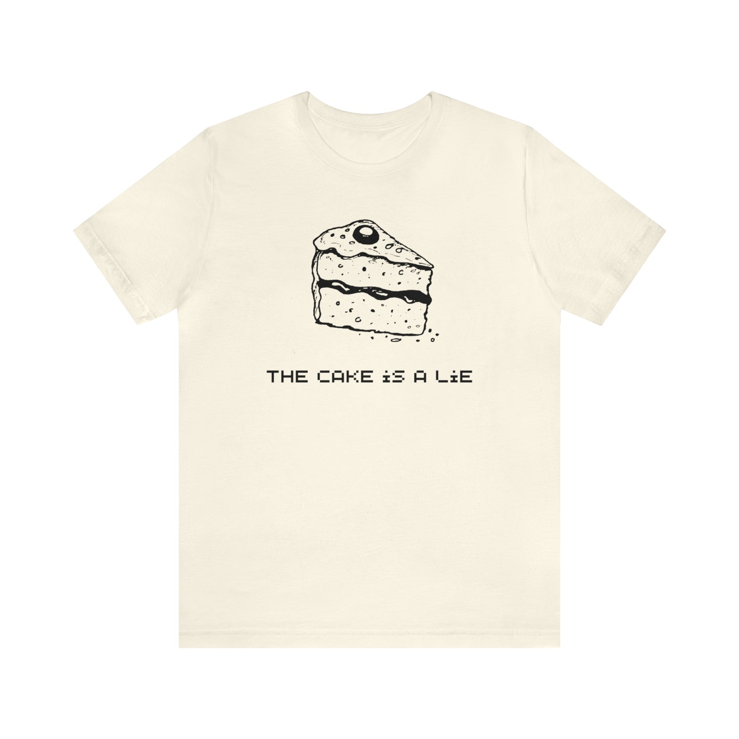 The Cake is a Lie Short Sleeve Tee