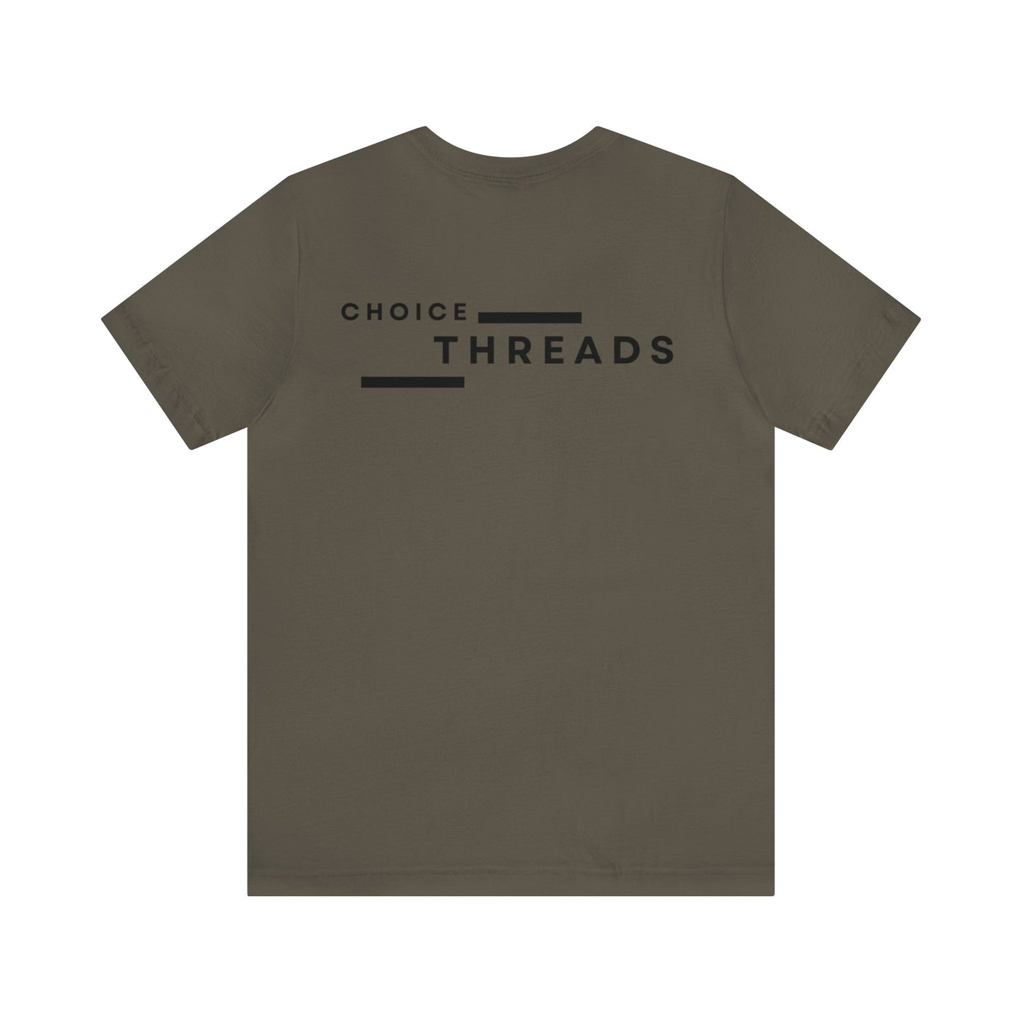 Choice Threadz Black Lines Short Sleeve Tee