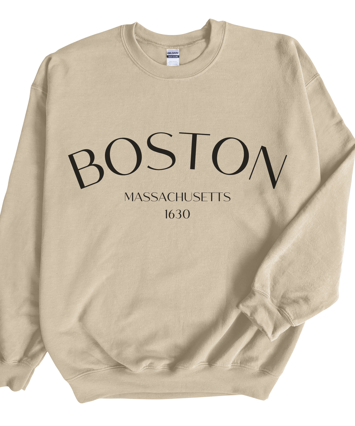 Boston Massachusetts Crewneck Sweatshirt