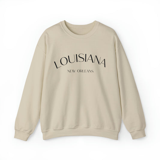 New Orleans Louisiana Crewneck Sweatshirt