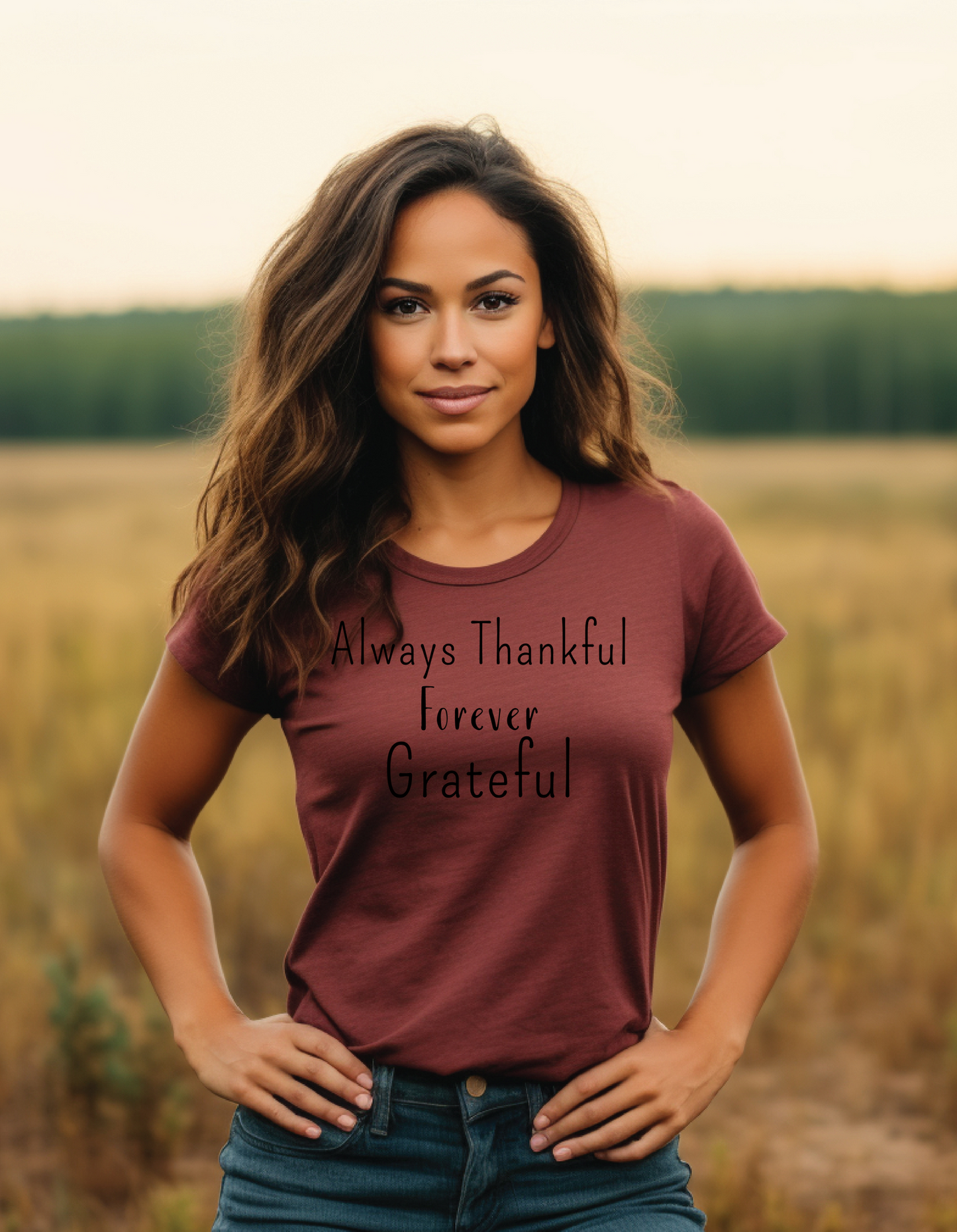 Always Thankful Forever Grateful T-Shirt