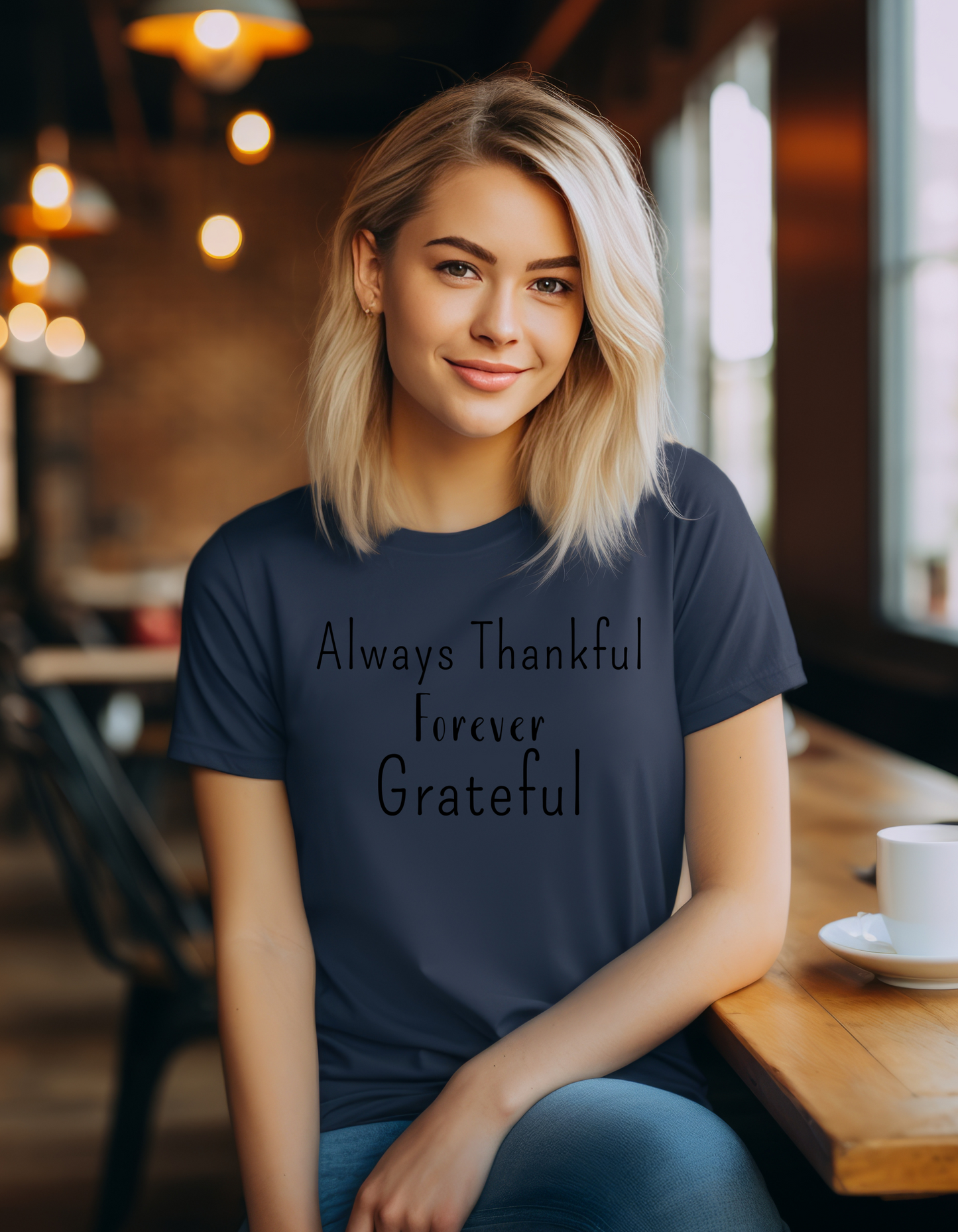 Always Thankful Forever Grateful T-Shirt