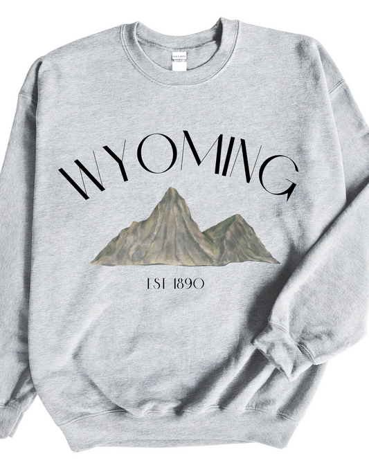 Wyoming Crewneck Sweatshirt