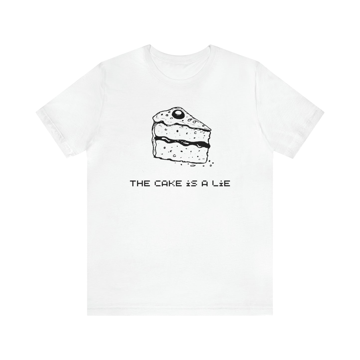 The Cake is a Lie Short Sleeve Tee