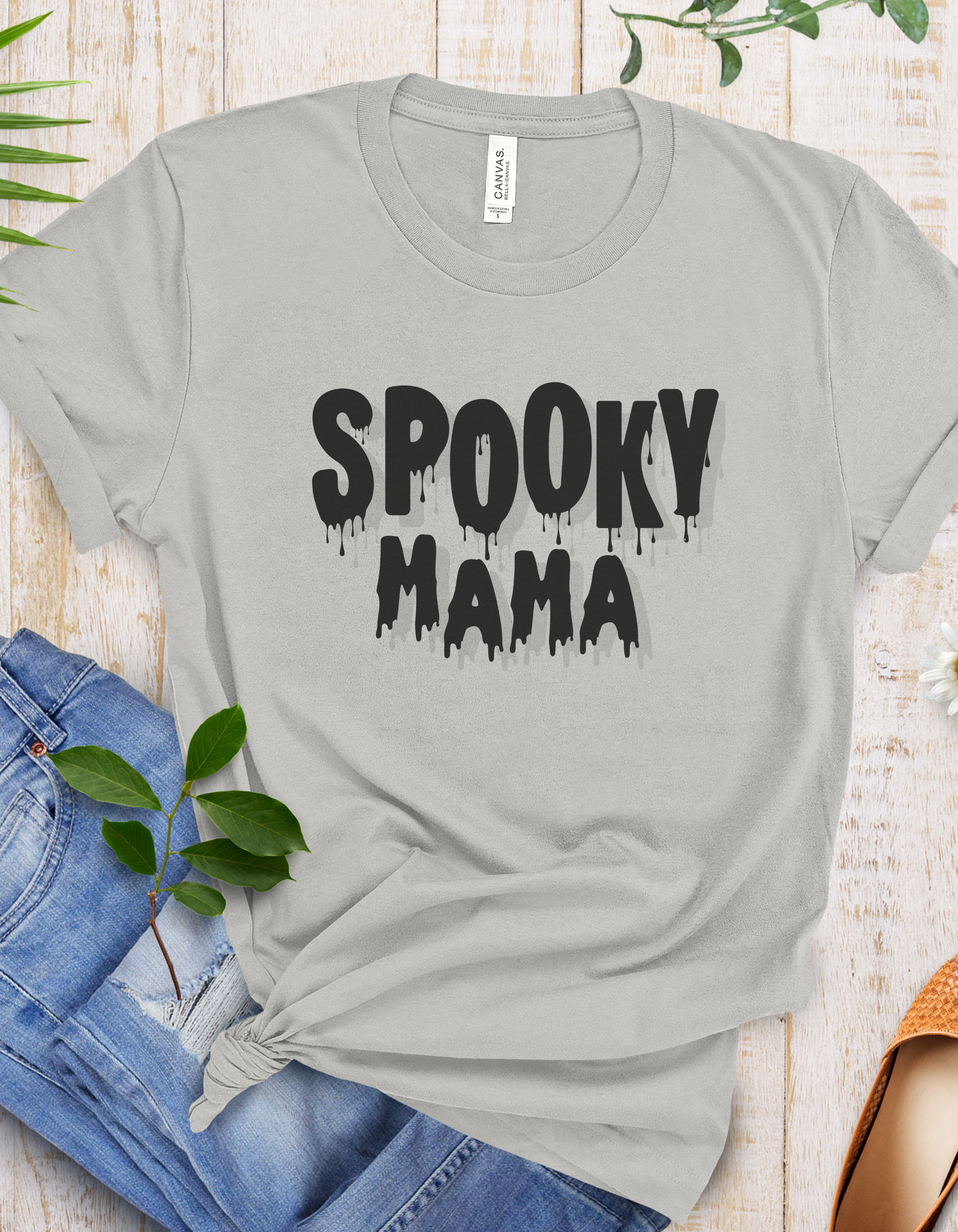 Spooky Mama Halloween T-Shirt