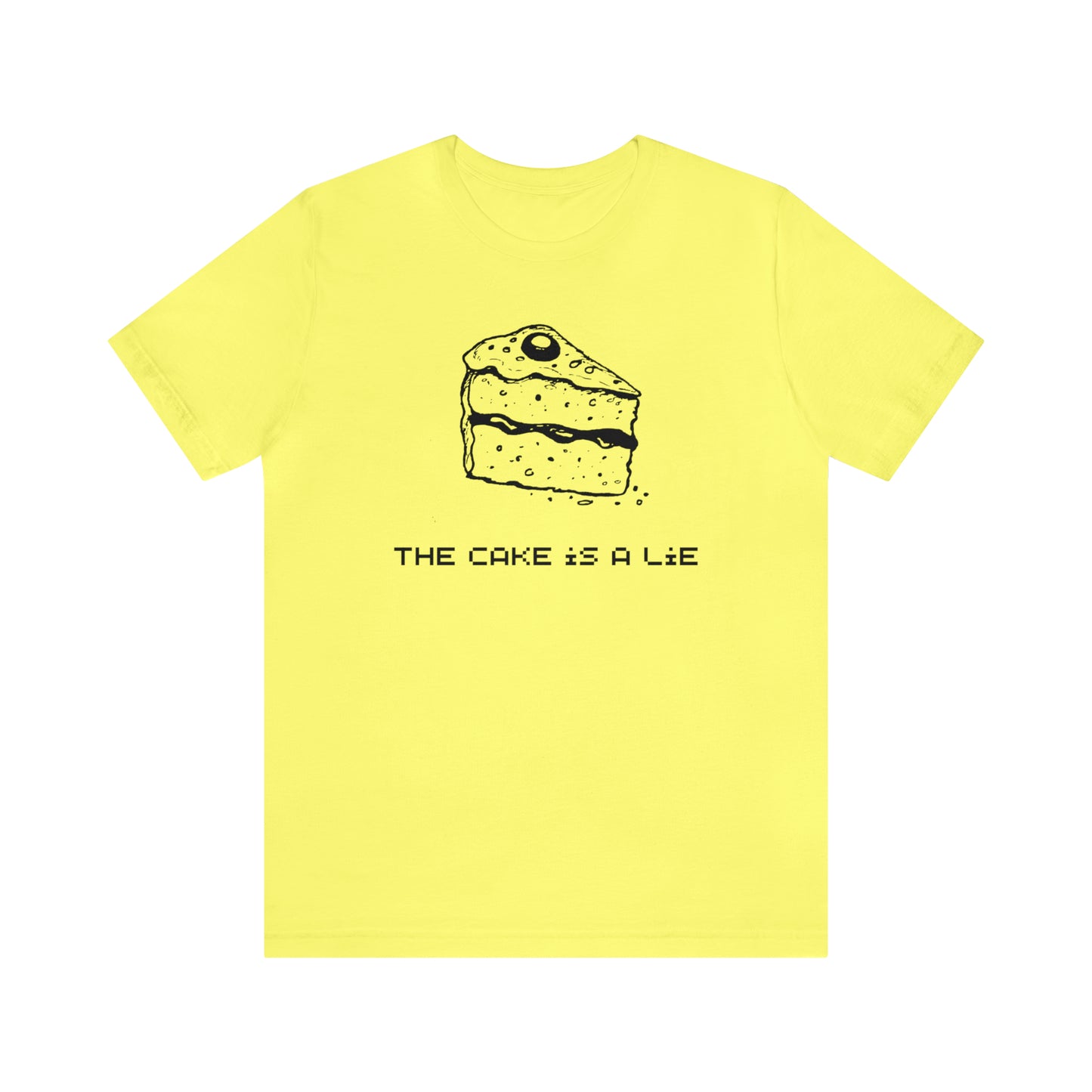 The Cake is a Lie Short Sleeve Tee