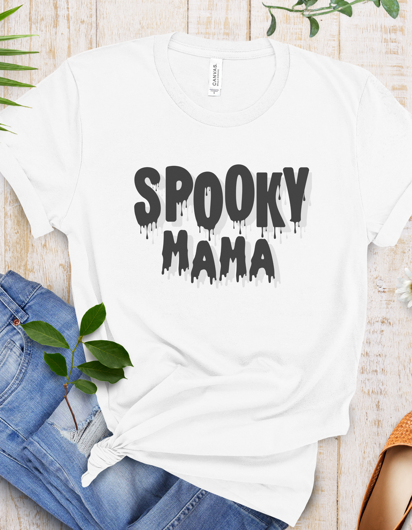 Spooky Mama Halloween T-Shirt