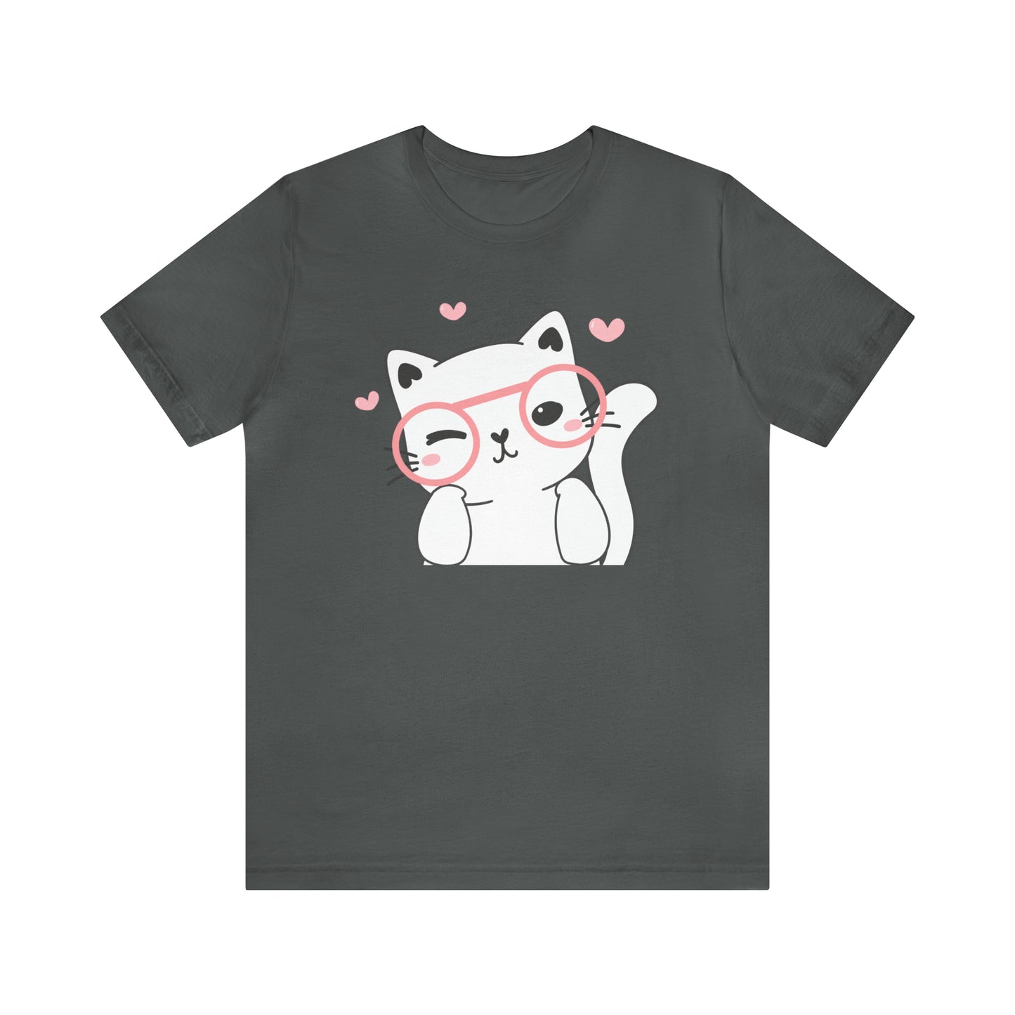 White Cat Short Sleeve Tee