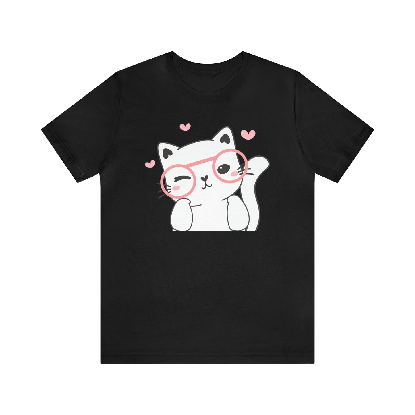 White Cat Short Sleeve Tee