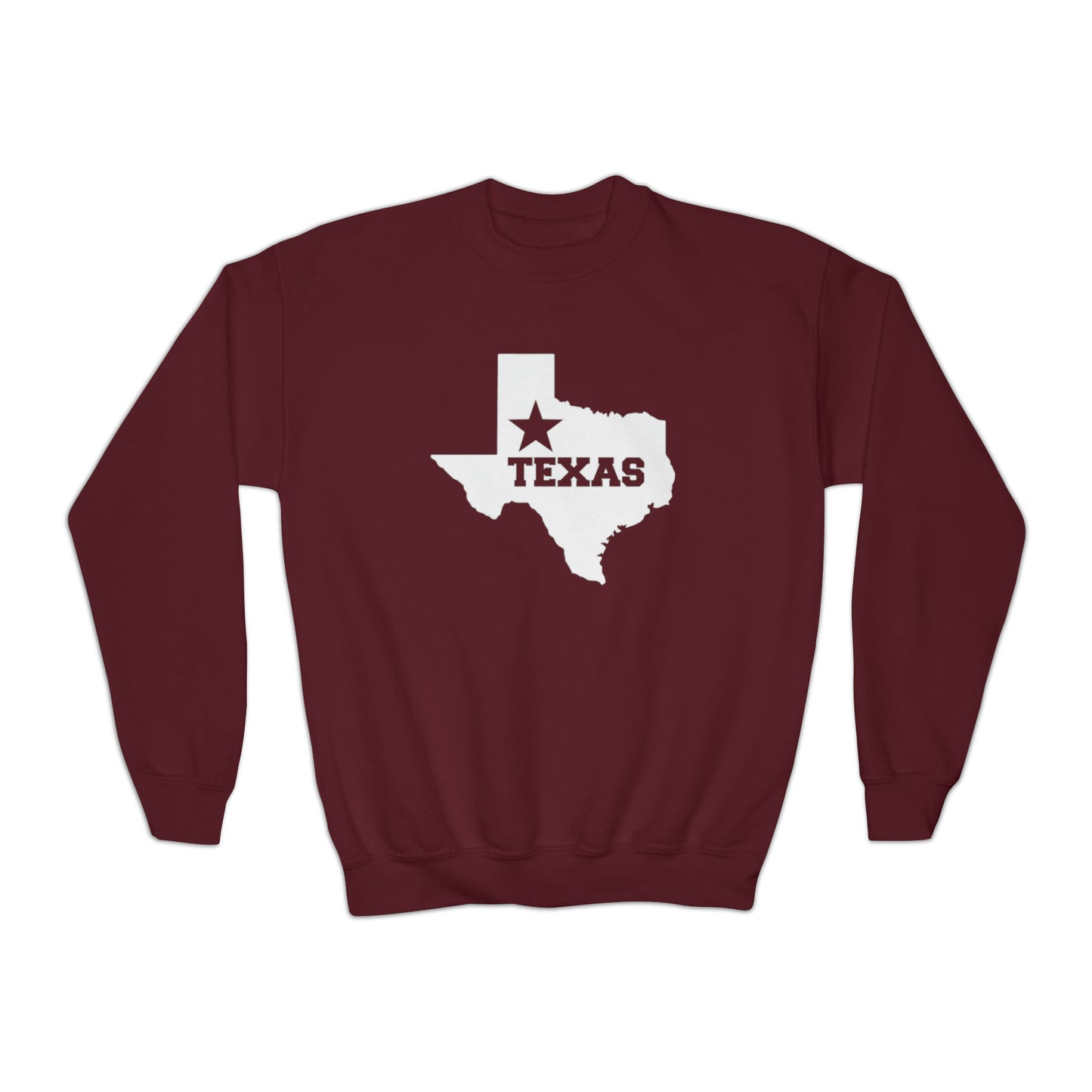 State of Texas Youth Crewneck Sweatshirt