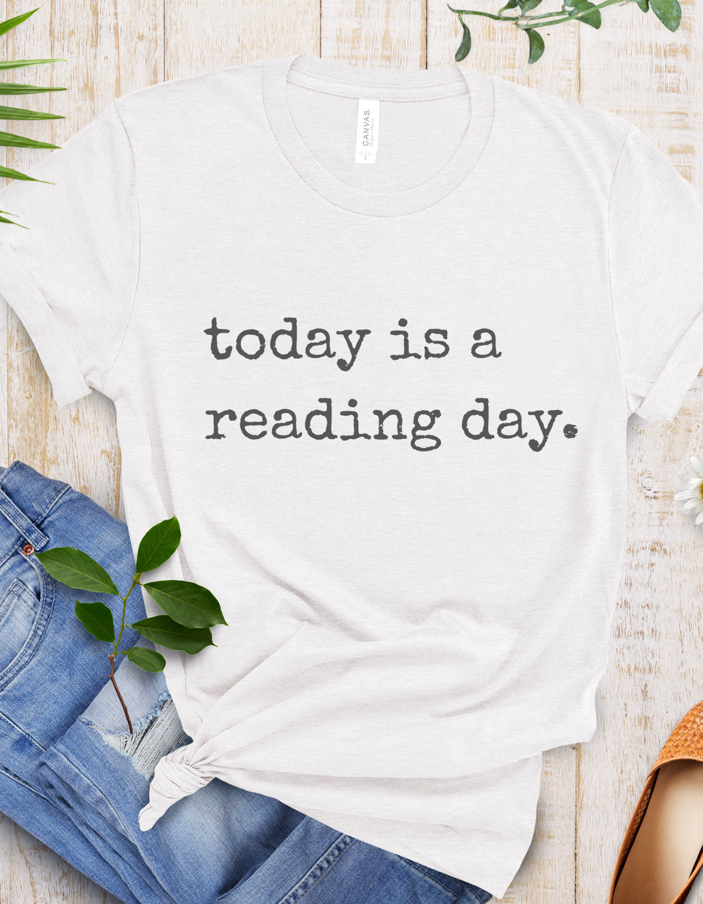 today is a reading day t-shirt