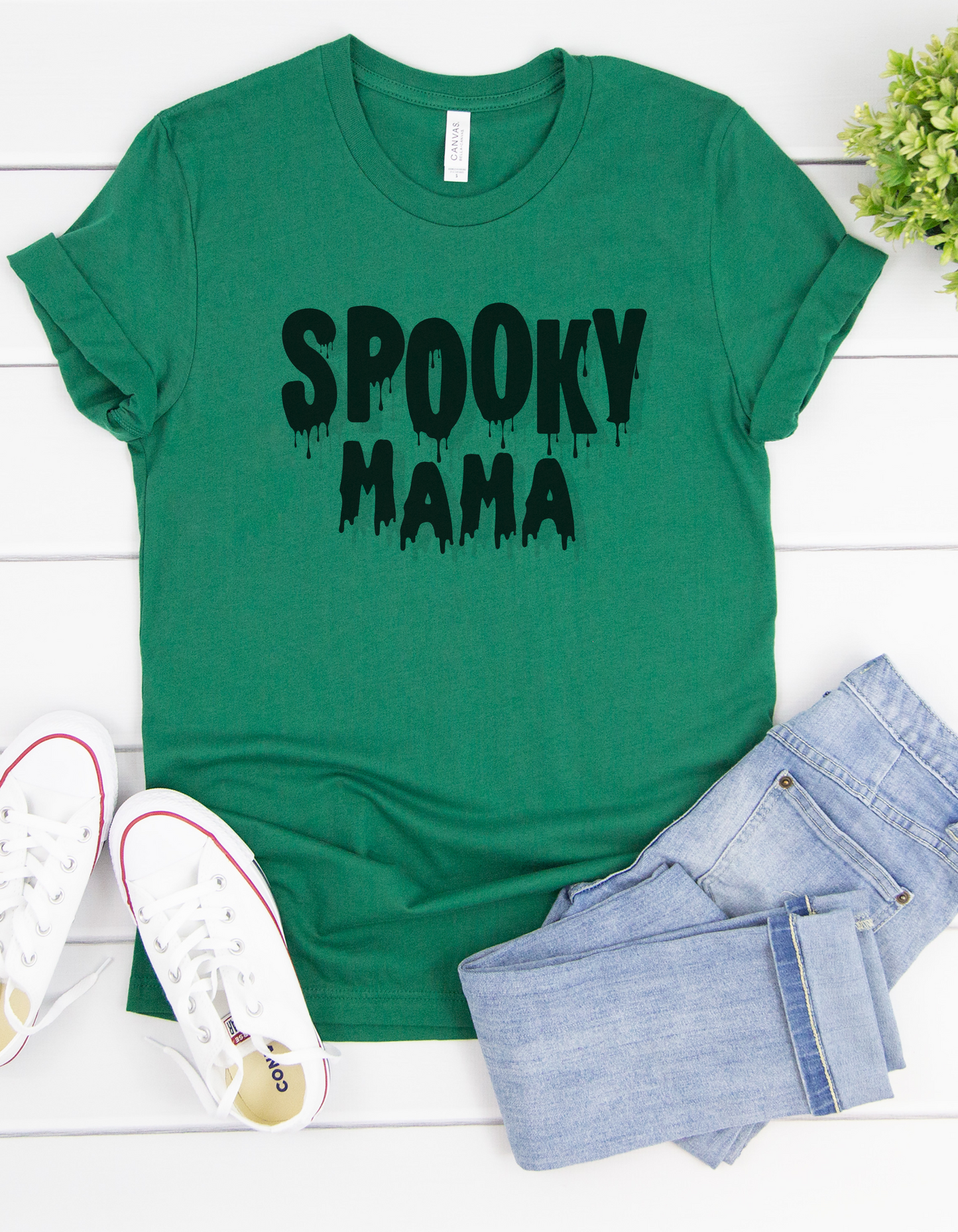 Spooky Mama Halloween T-Shirt