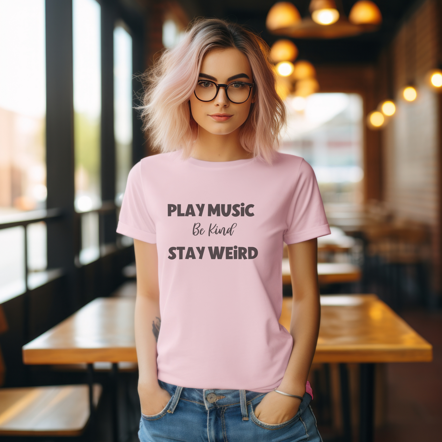 Play Music Be Kind Stay Weird