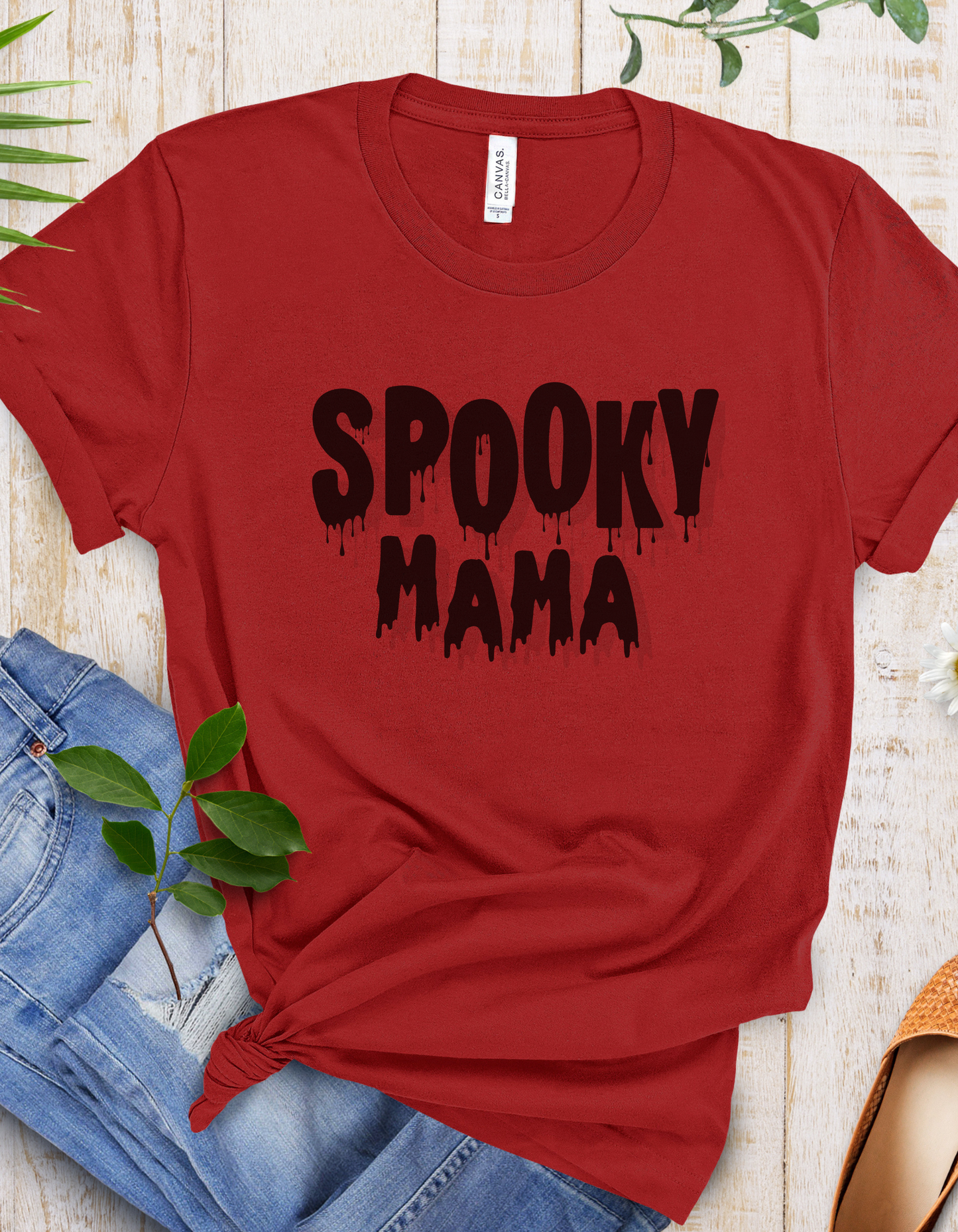 Spooky Mama Halloween T-Shirt