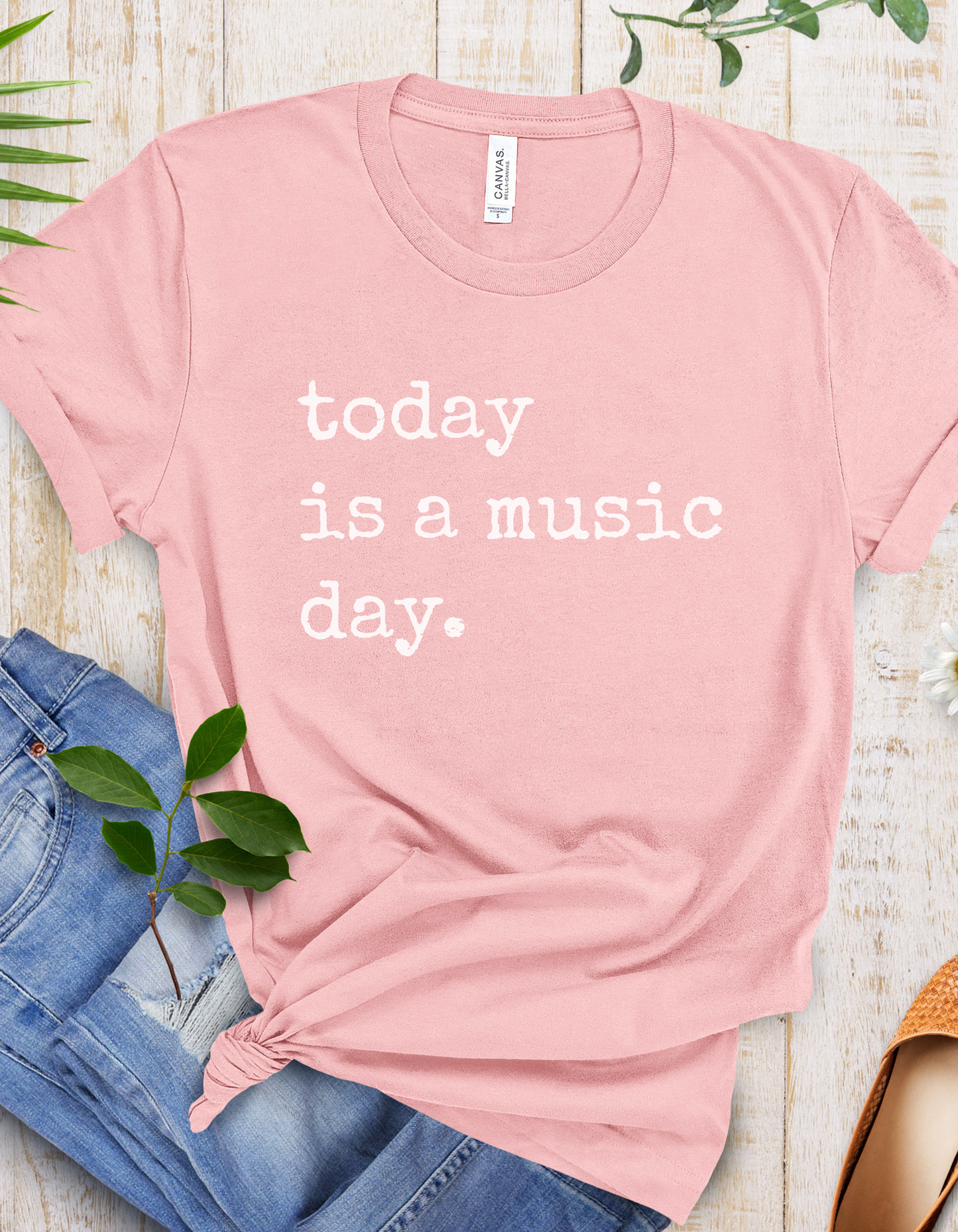 Today is a music day in White Font