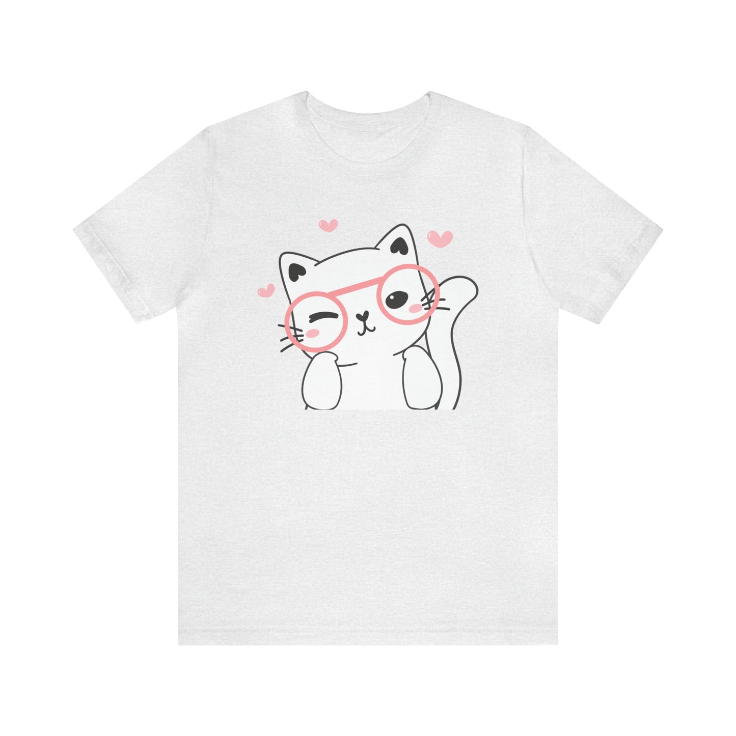 White Cat Short Sleeve Tee