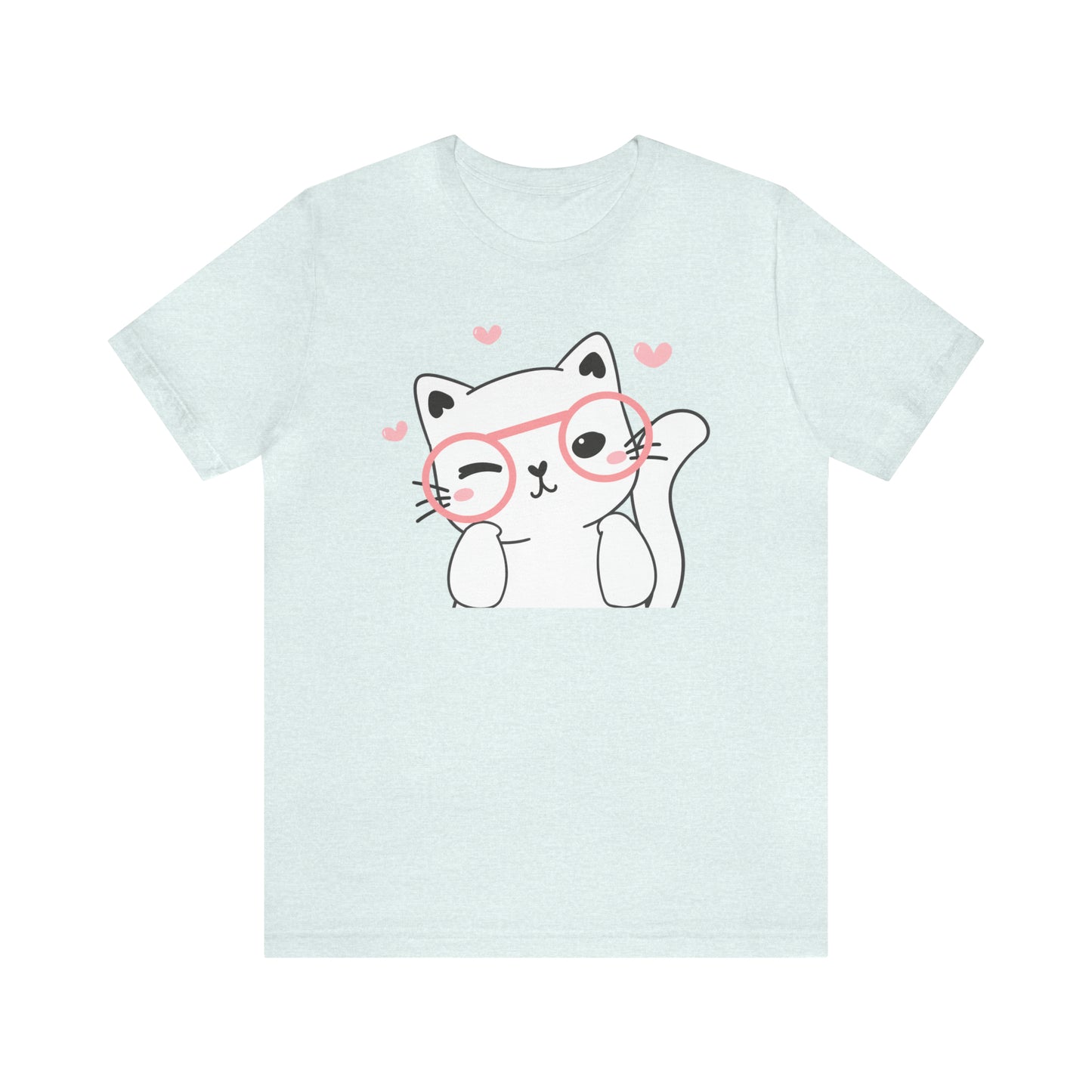 White Cat Short Sleeve Tee