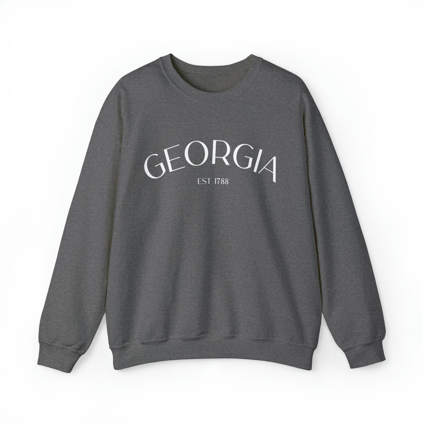 Georgia Sweatshirt in White Font