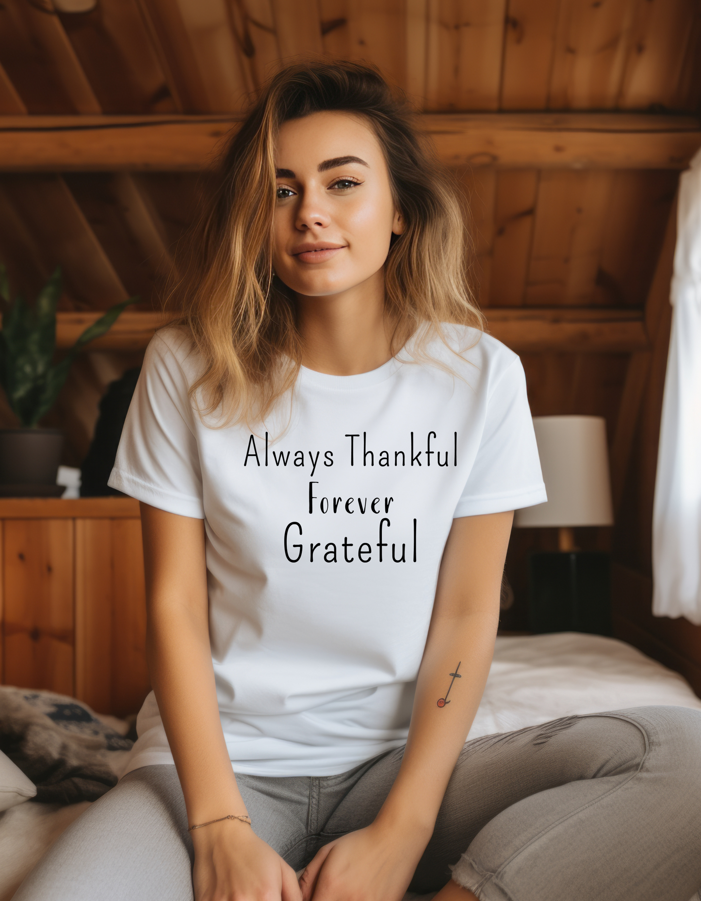 Always Thankful Forever Grateful T-Shirt