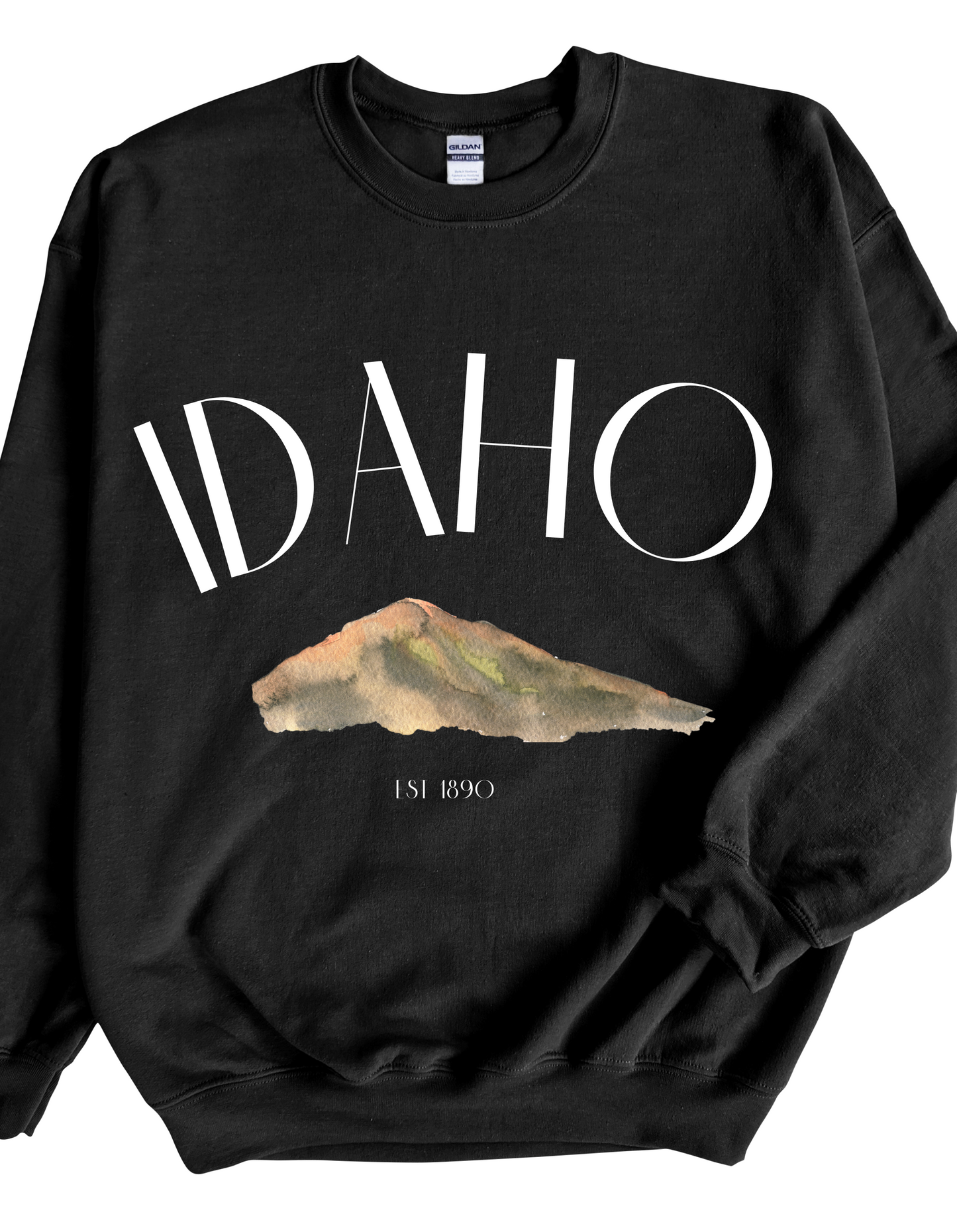 Idaho Crewneck Sweatshirt in White