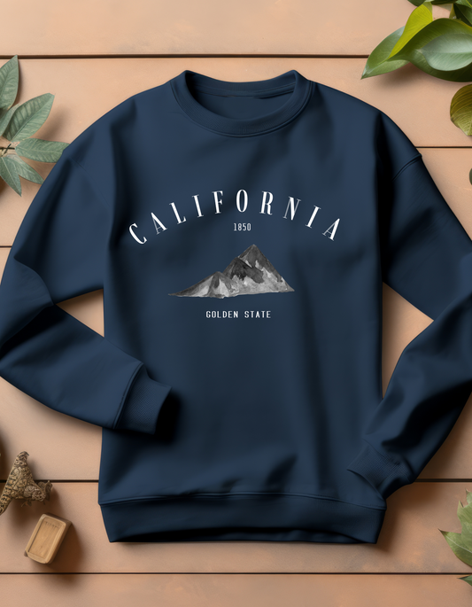 State of California in White Sweatshirt