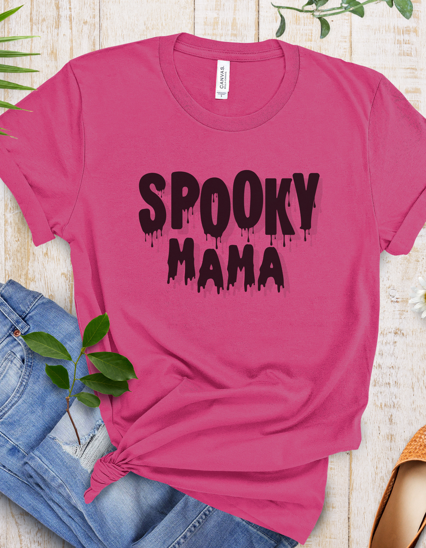 Spooky Mama Halloween T-Shirt