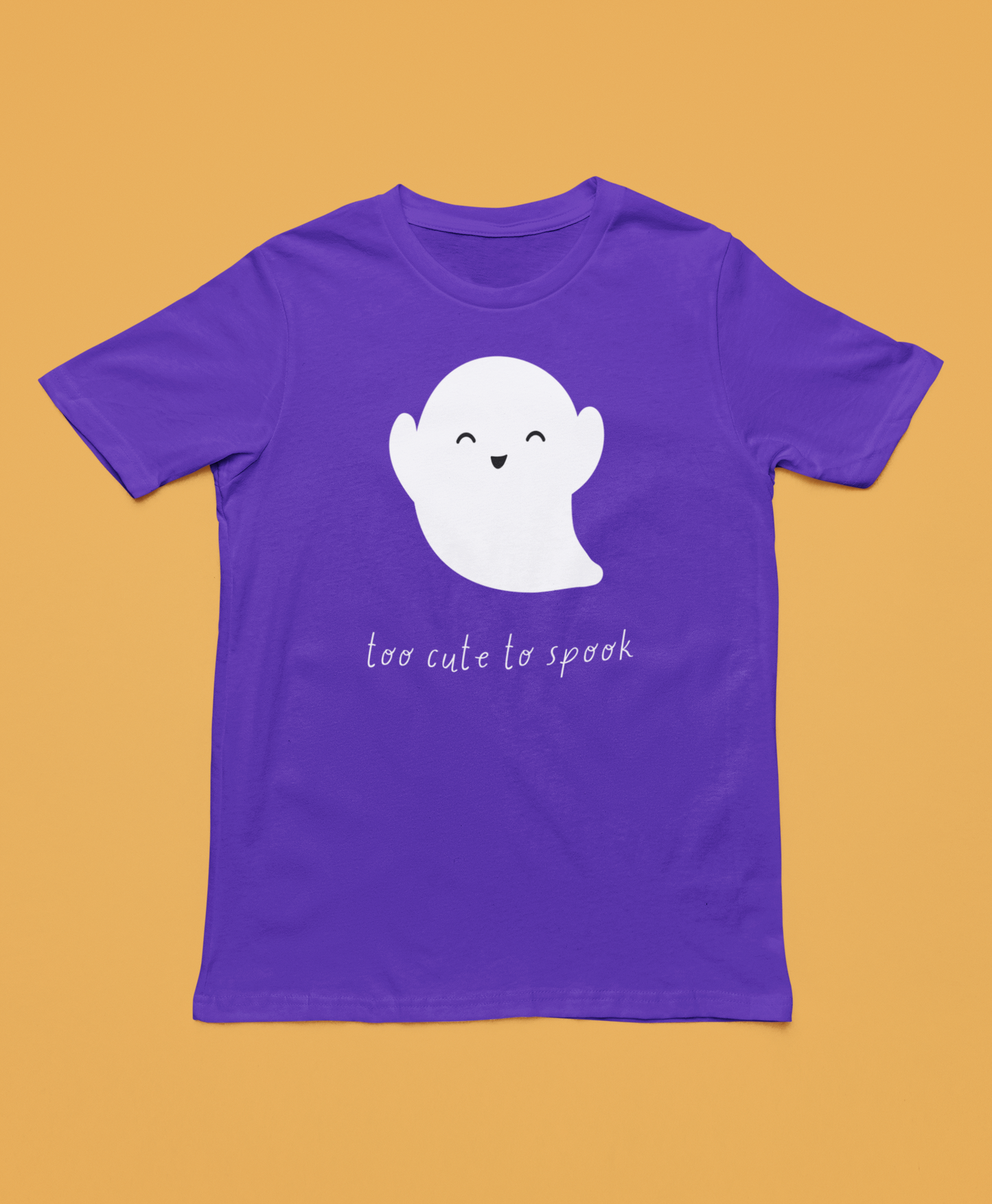 Too Cute to Spook Halloween Ghost T-shirt